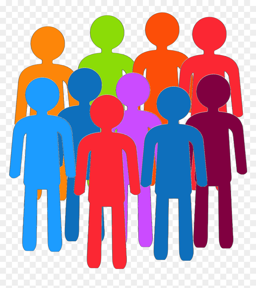 Nyc Dodgeball Thursday Williamsburg - Population Png, Transparent Png - group of people clipart png