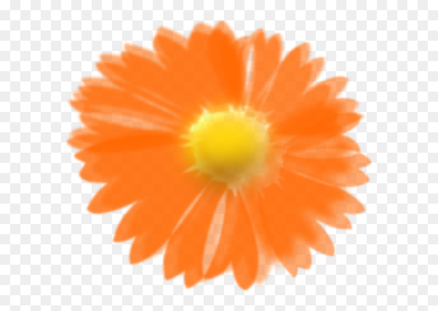Free Vector Flower Inked Clip Art - Clip Art, HD Png Download - vector flower design png