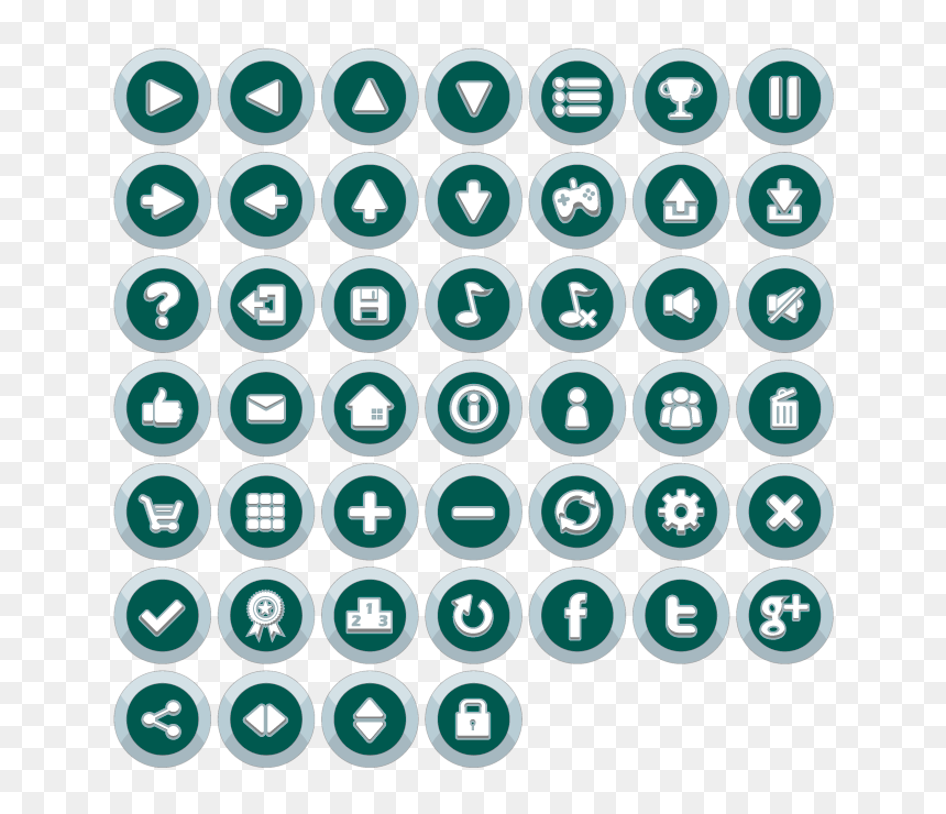 Preview - Buttons Pack Free, HD Png Download - 3d buttons png
