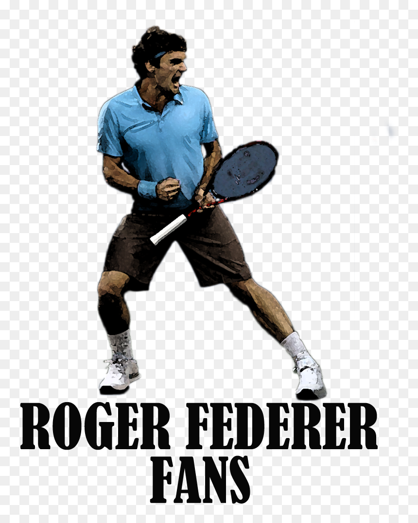 Download Roger Federer Transparent Image Hq Png Image - Racquetball, Png Download - roger federer png