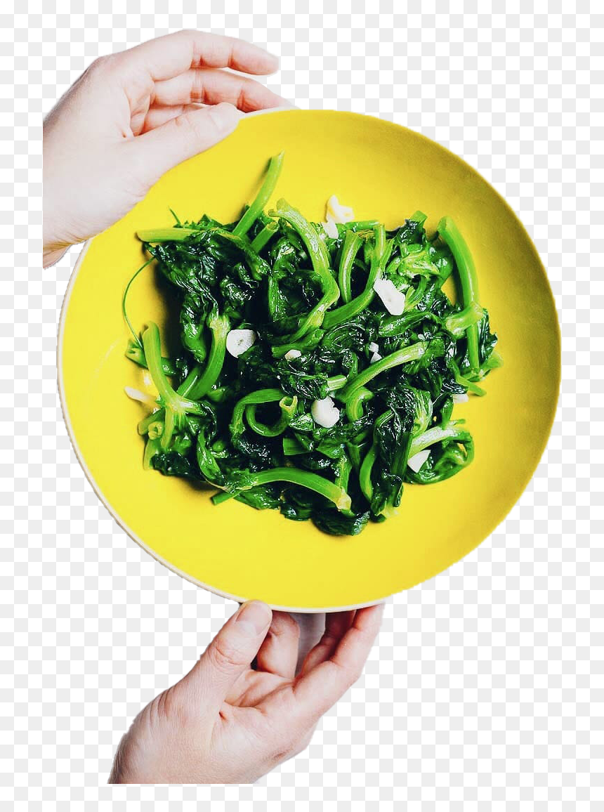 Vegetable Green Leaves Png Free Background - Mustard Greens, Transparent Png - yellow green background png