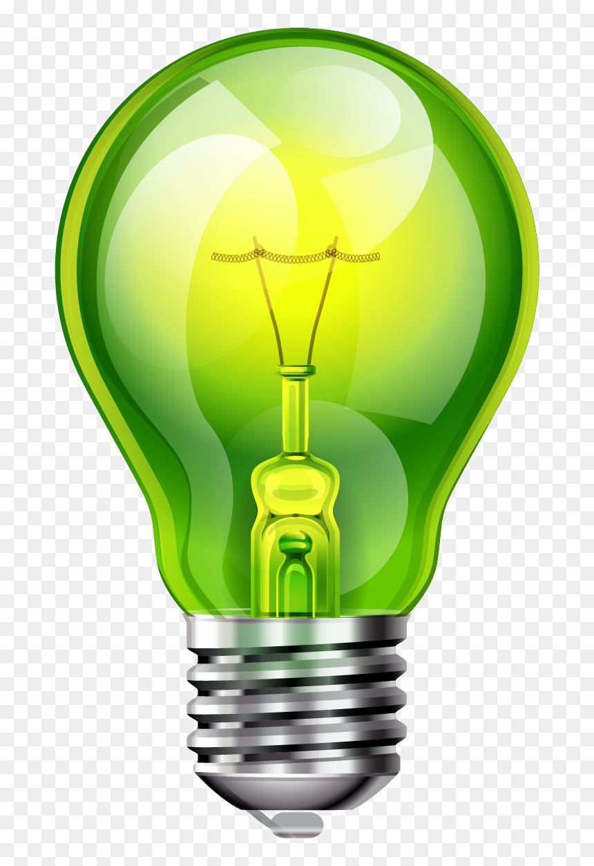 Incandescent Light Bulb, HD Png Download - bulb illustration png