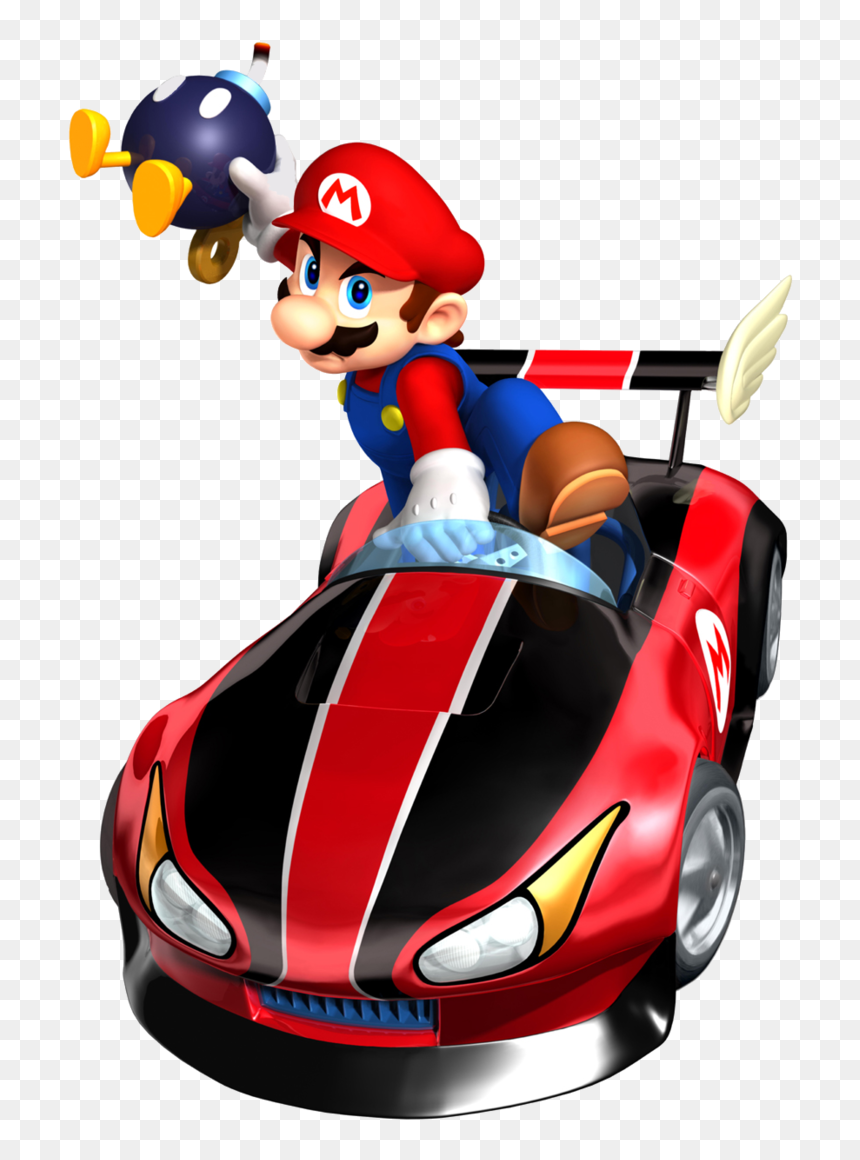 Super Mario Kart Png Photo - Mario Kart Wii Wild Wing Mario, Transparent Png - kart png