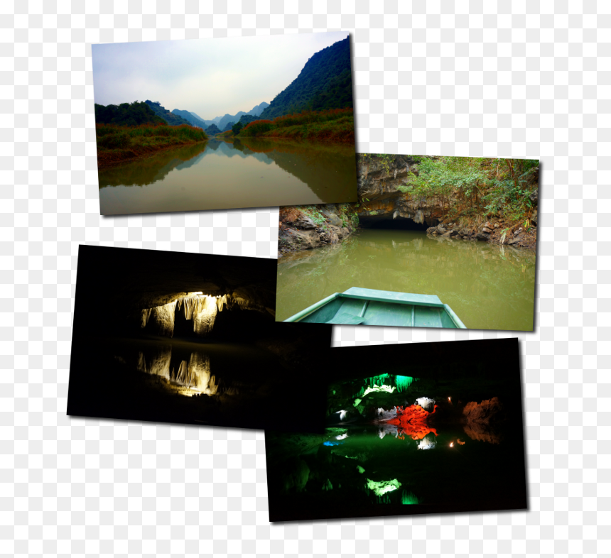 Tour Barque Tam Coc - Reflection, HD Png Download - coc dragon png