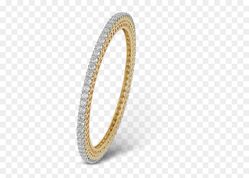 Bangle, HD Png Download - diamond bangles png