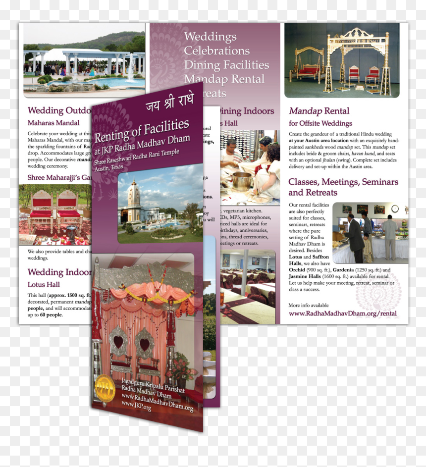 Folder "rental Facilities - Flyer, HD Png Download - mandap png