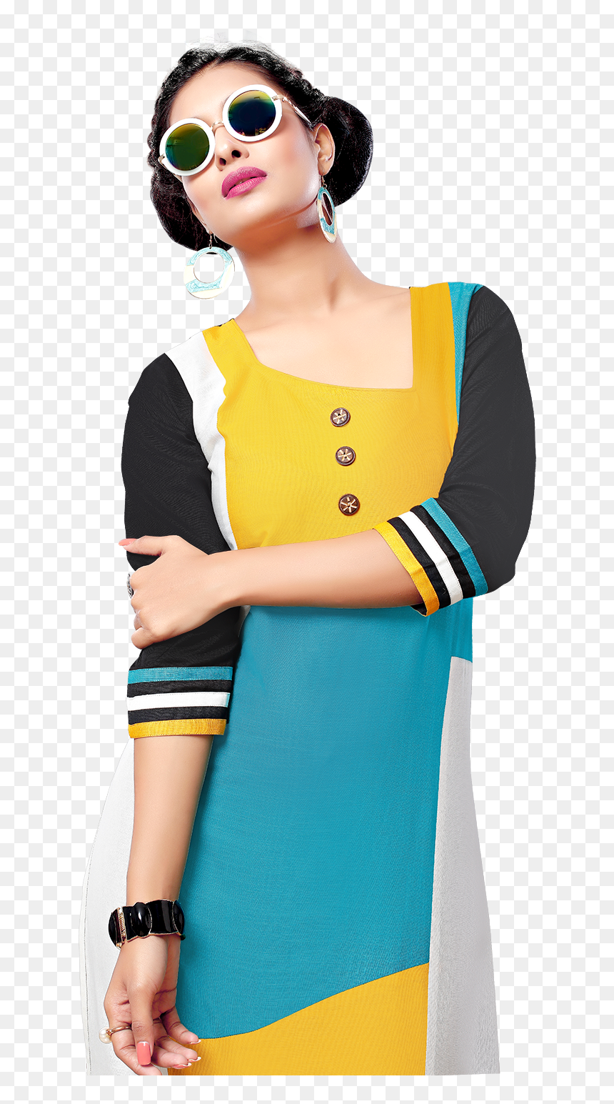Girl, HD Png Download - ladies kurti png