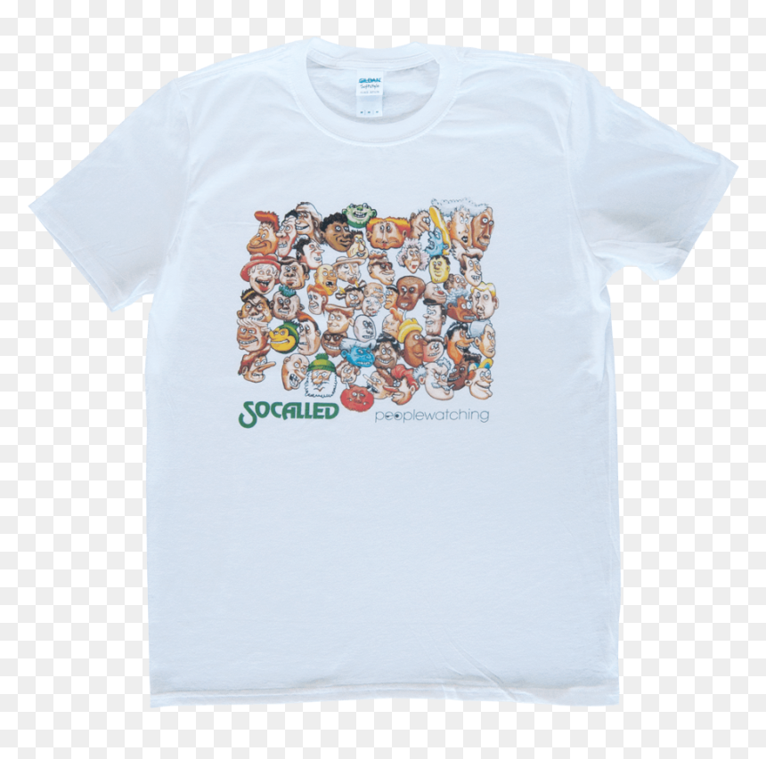 Men"s Peoplewatching T-shirt - Active Shirt, HD Png Download - people watching png