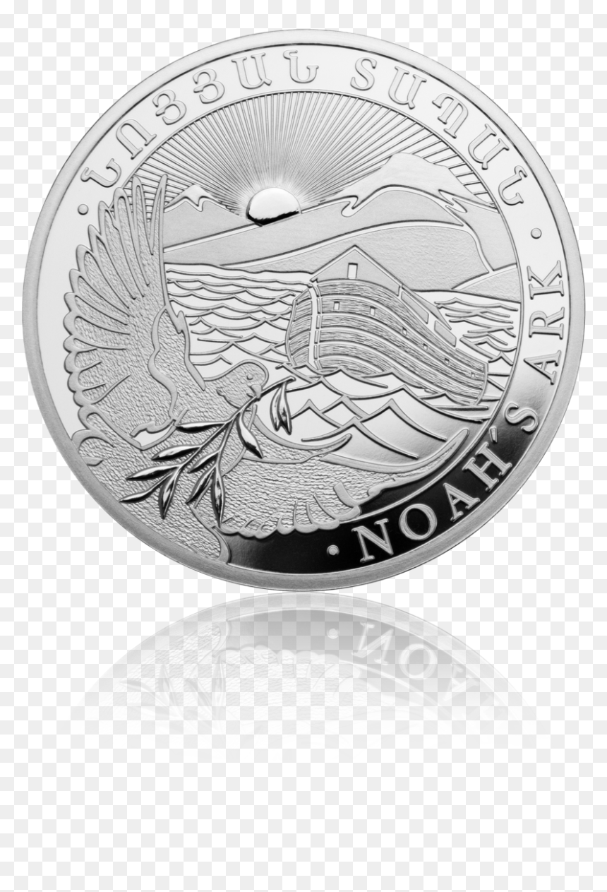 Back Of Noah"s Ark Bullion Coin - Dibujo Armenio Monte Ararat, HD Png Download - noah's ark png