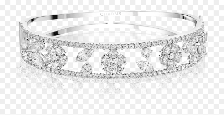 C-032, HD Png Download - diamond bangles png