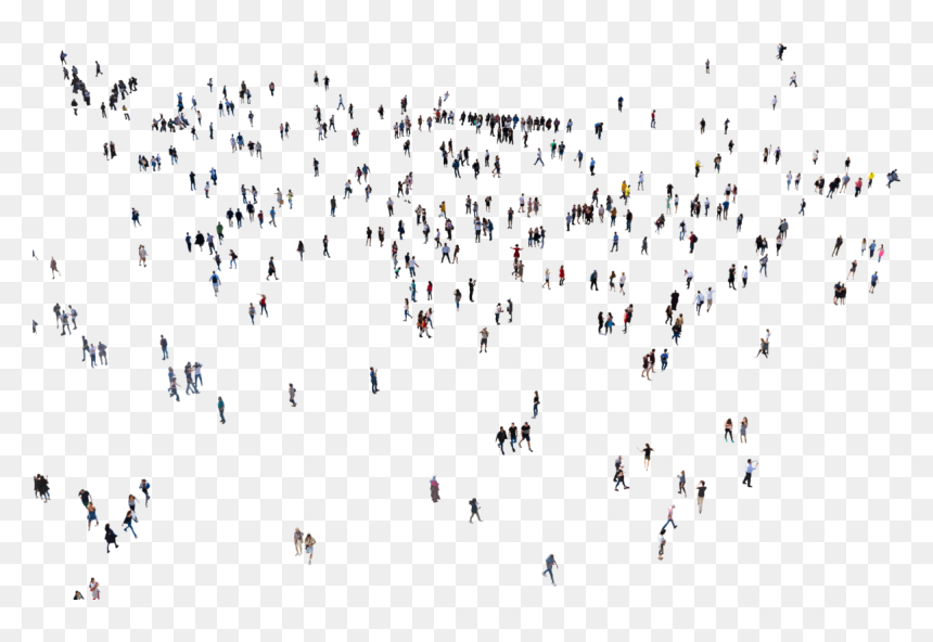 People Aerial Png, Transparent Png - cutout people png