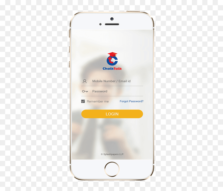 Chalktalkiosapp Portfolio Banner - Iphone, HD Png Download - chalk banner png