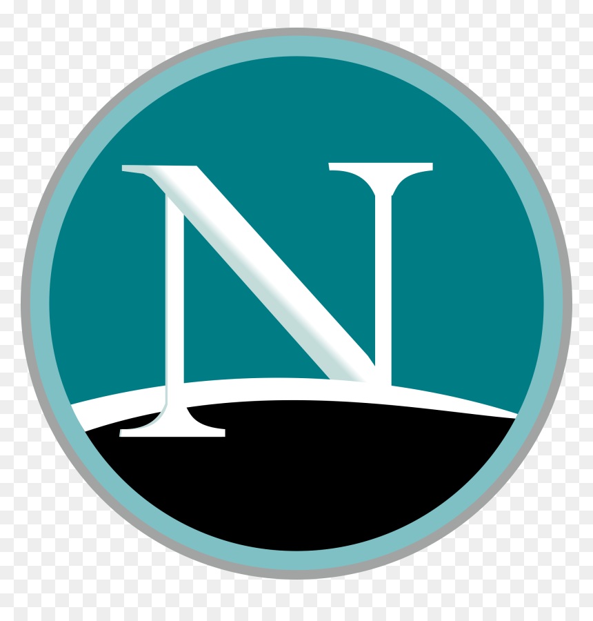 Netscape Logo, HD Png Download - browser icon png