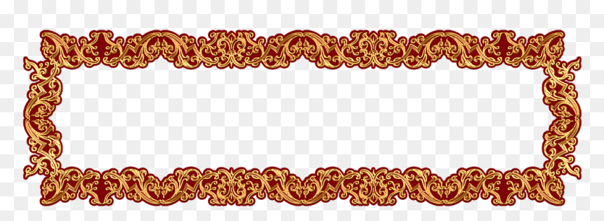 Clip Art, HD Png Download - molduras douradas png