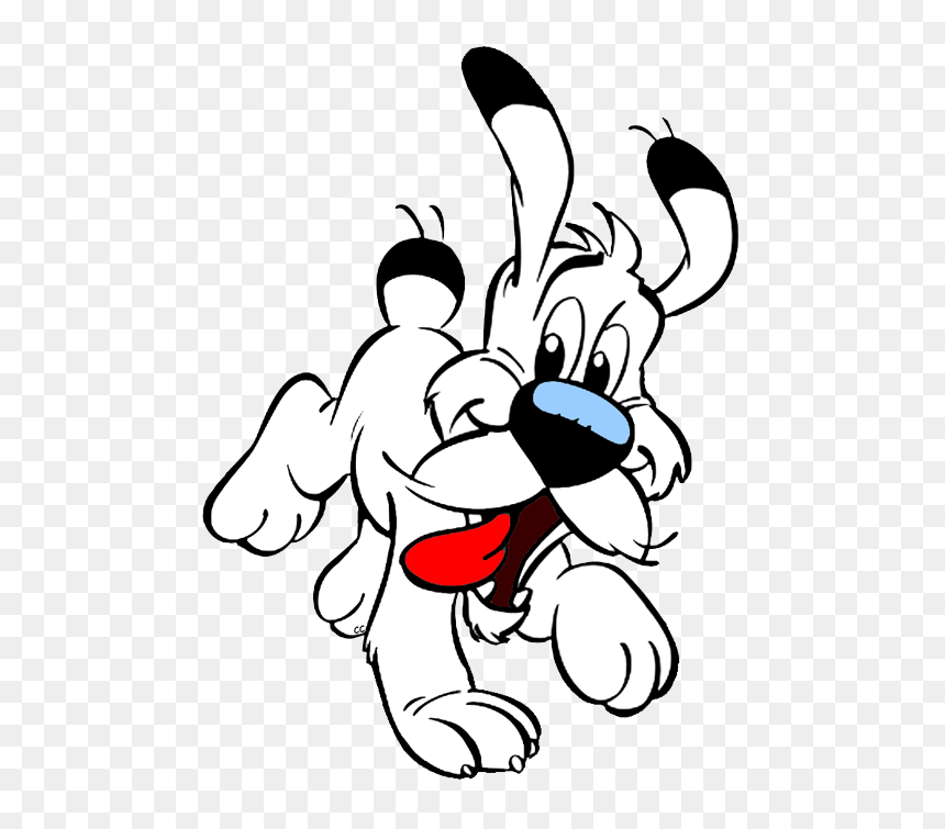 Cartoon Clip Art - Dogmatix Asterix, HD Png Download - gold glitter png effects