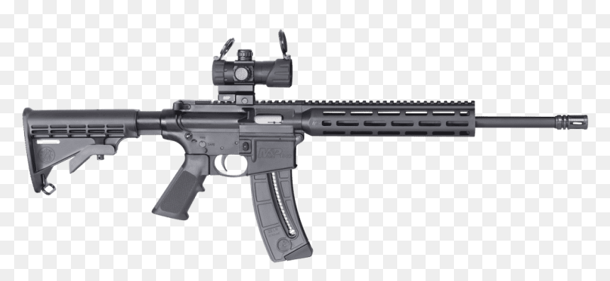 Smith And Wesson M&p 15 22, HD Png Download - gun blast png