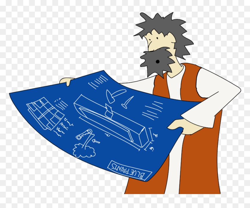 God Told Noah To Build A Giant Ark - Cartoon, HD Png Download - noah's ark png