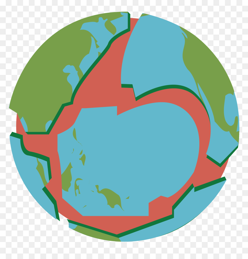 Carbon Dioxide In Air Has Increased, Because More Fossil - Plate Tectonics No Background, HD Png Download - carbon dioxide png