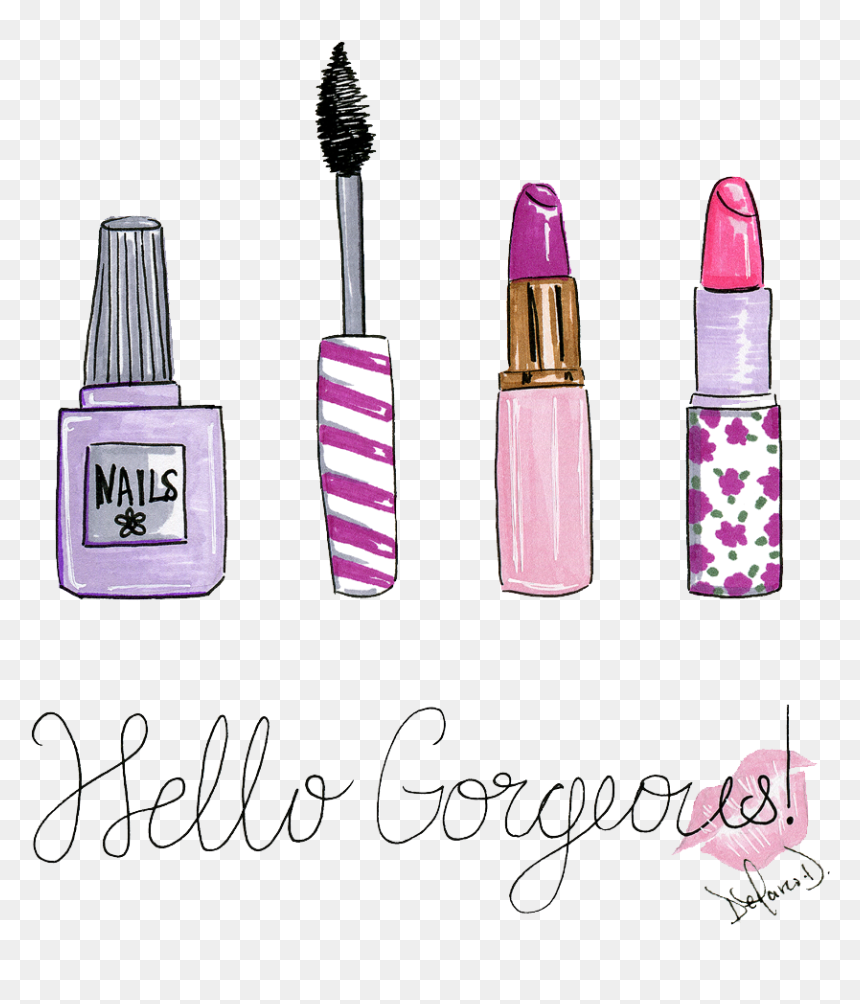 Cute Cushion Covers Girly, HD Png Download - makeup tumblr png