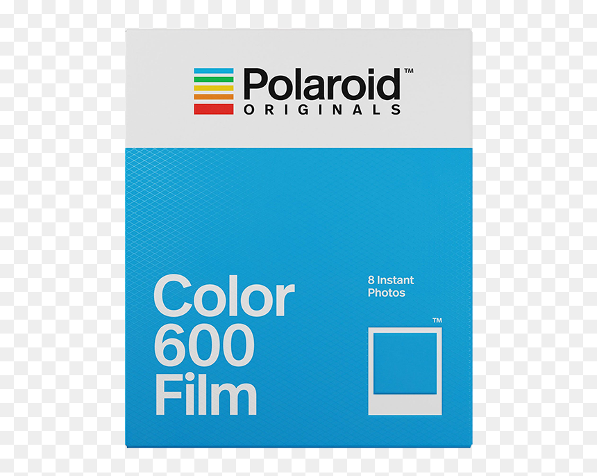 Polaroid Originals 600 Color Film - Polaroid Originals Color 600, HD Png Download - vintage polaroid frame png