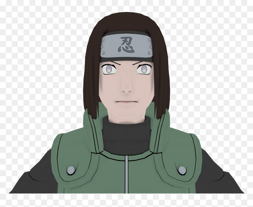 Neji Hyūga, Second Division - Cartoon, HD Png Download - neji png
