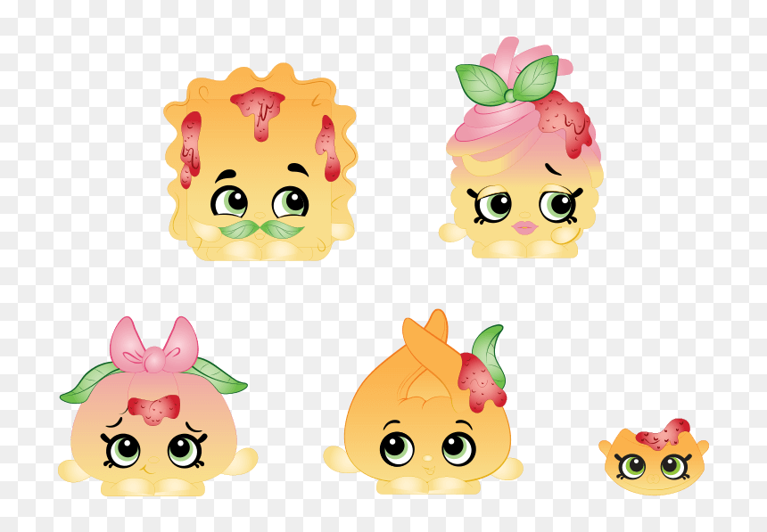Shopkins Family Di Pastas, HD Png Download - shopkins characters png