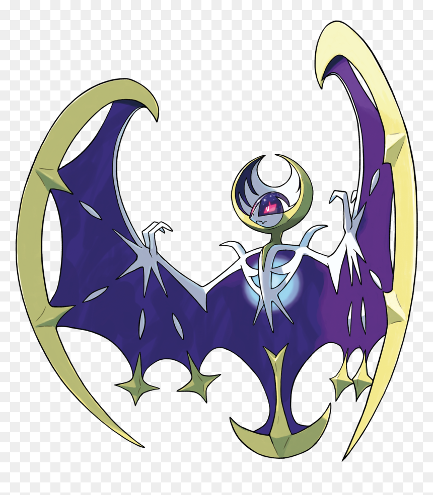 Pokemon Lunala, HD Png Download - guzma png