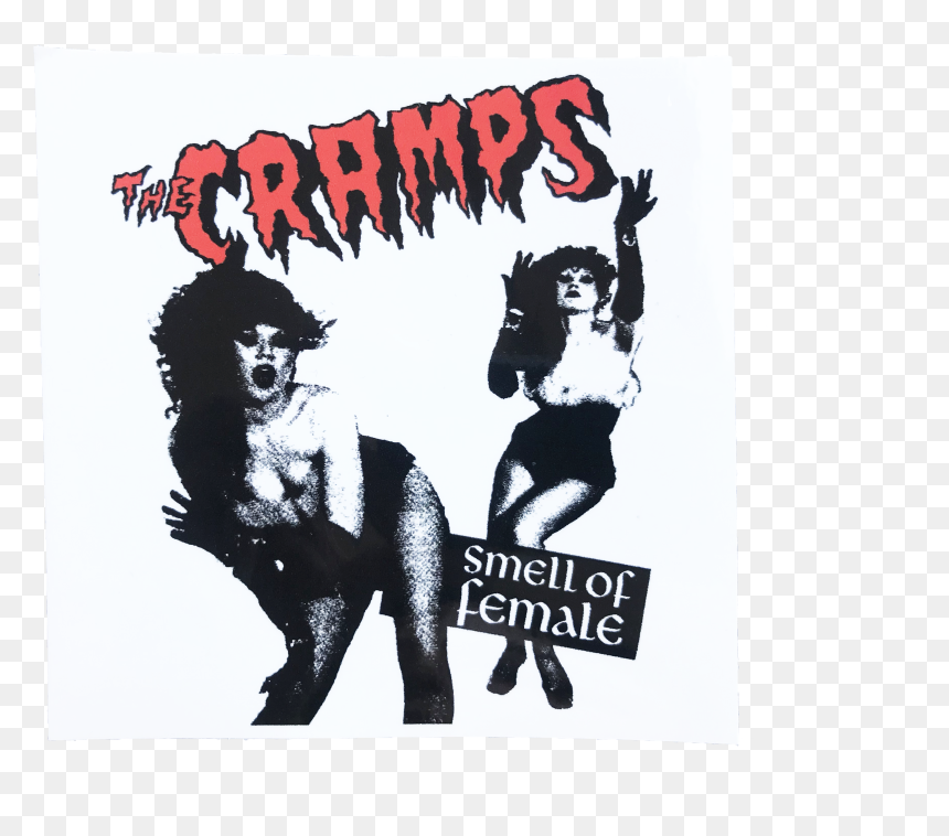 Cramps Smell Of Female Sticker - Cramps Smell Of Female Shirt, HD Png Download - smell png