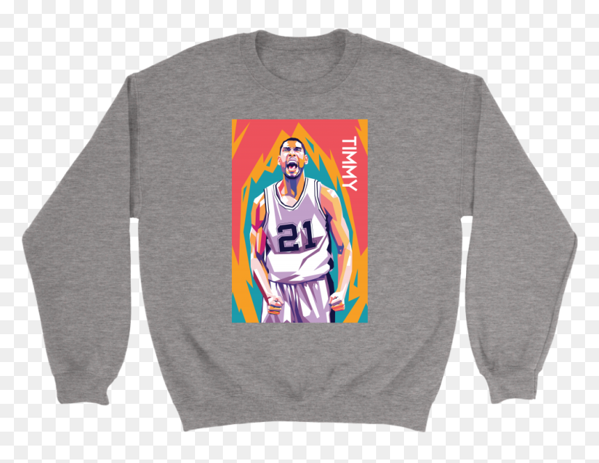 Funny Ugly Christmas Sweater Exercise, HD Png Download - tim duncan png