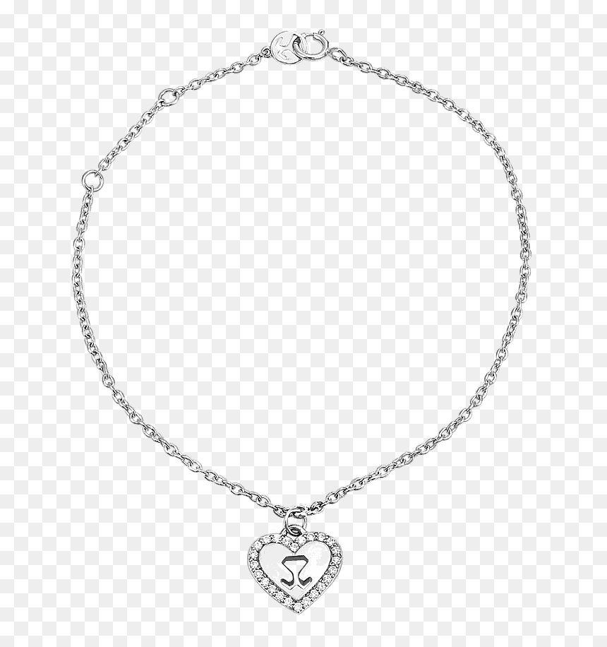18k White Gold Heart Diamond Bracelet - Necklace, HD Png Download - diamond bangles png