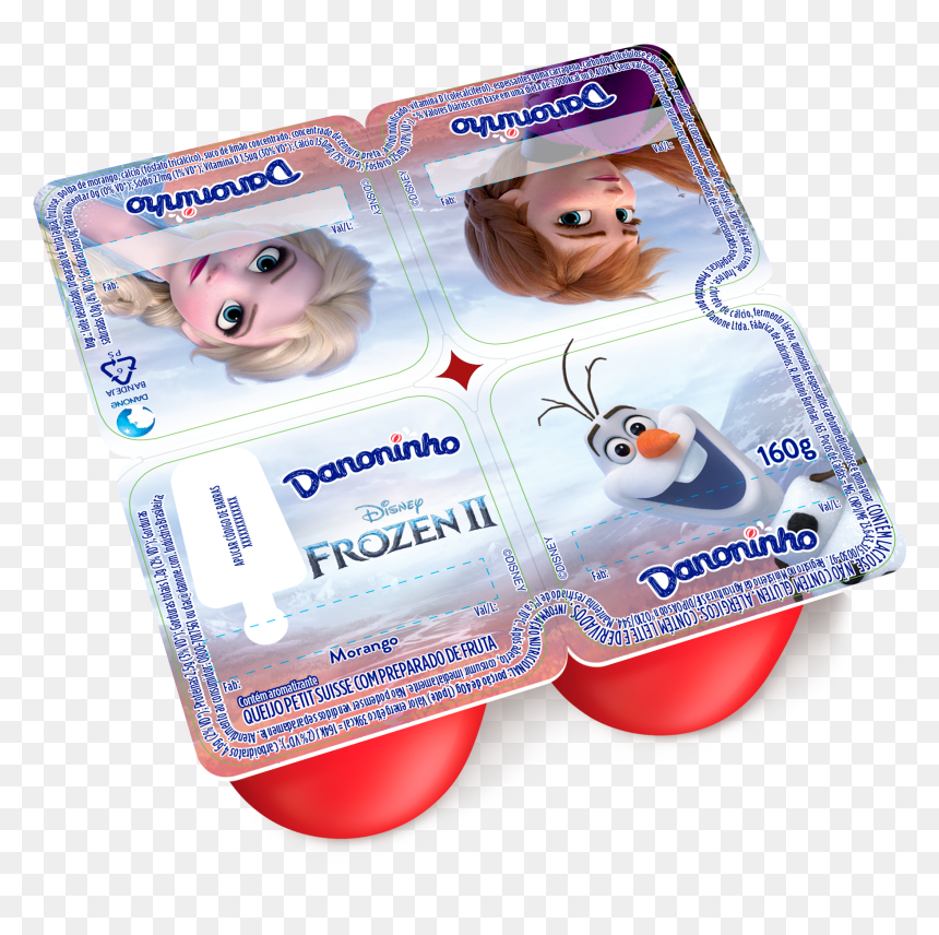 Frozen 2 Danoninho, HD Png Download - frozen uma aventura congelante olaf png