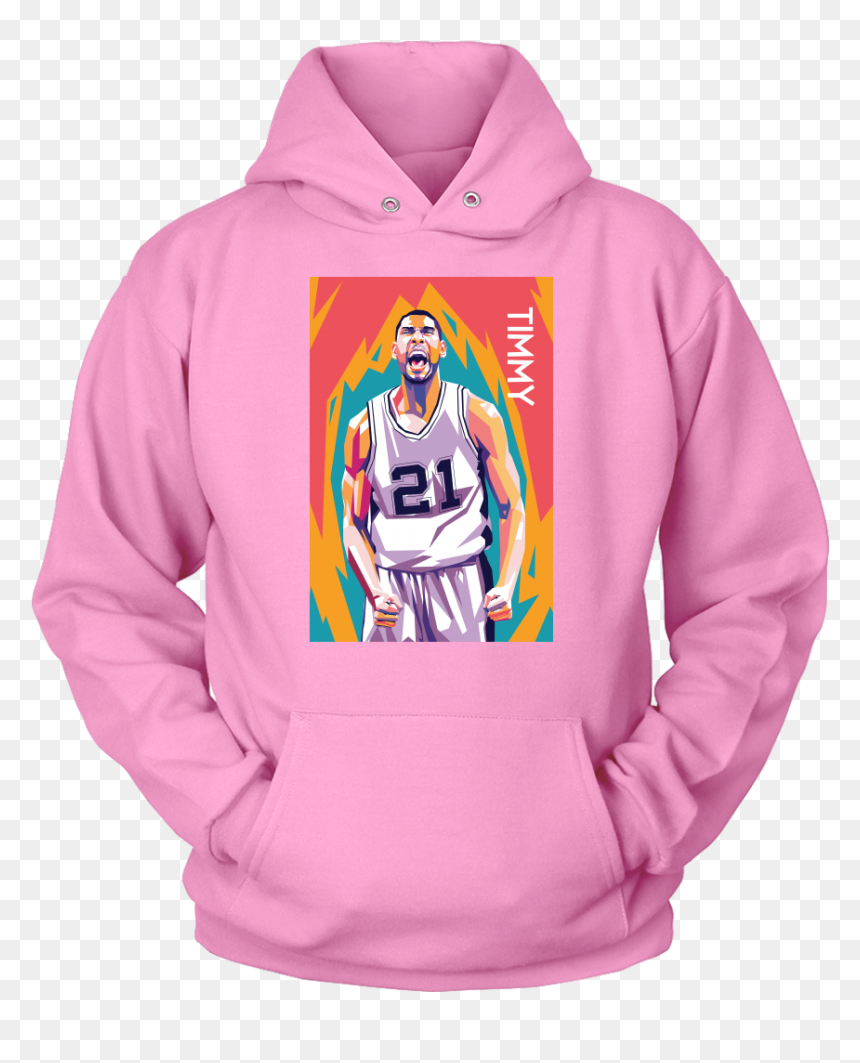 Eat Ass Pink Hoodie, HD Png Download - tim duncan png