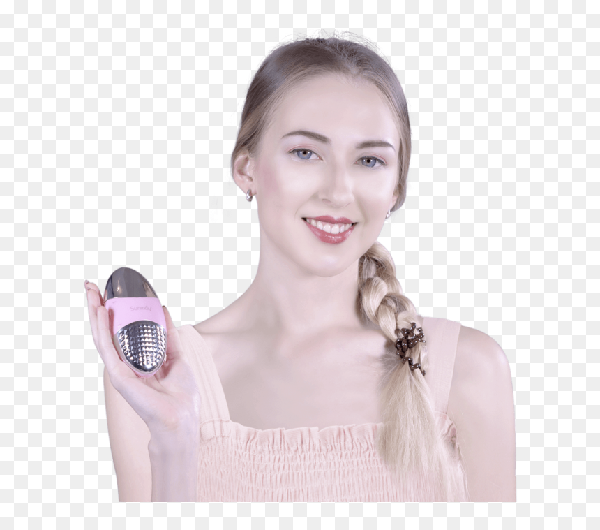 Sunmay Oval Ionic Face Cleansing Brush - Girl, HD Png Download - sonic face png