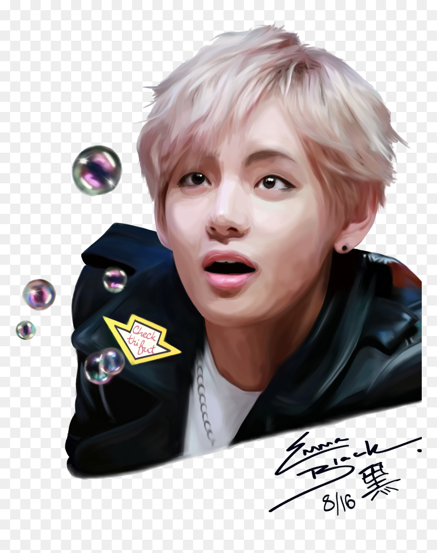 Taehyung Pegatinas, HD Png Download - yongguk png