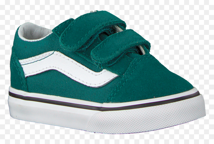 Green Vans Sneakers Td Old Skool V Quetzal - Skate Shoe, HD Png Download - quetzal png