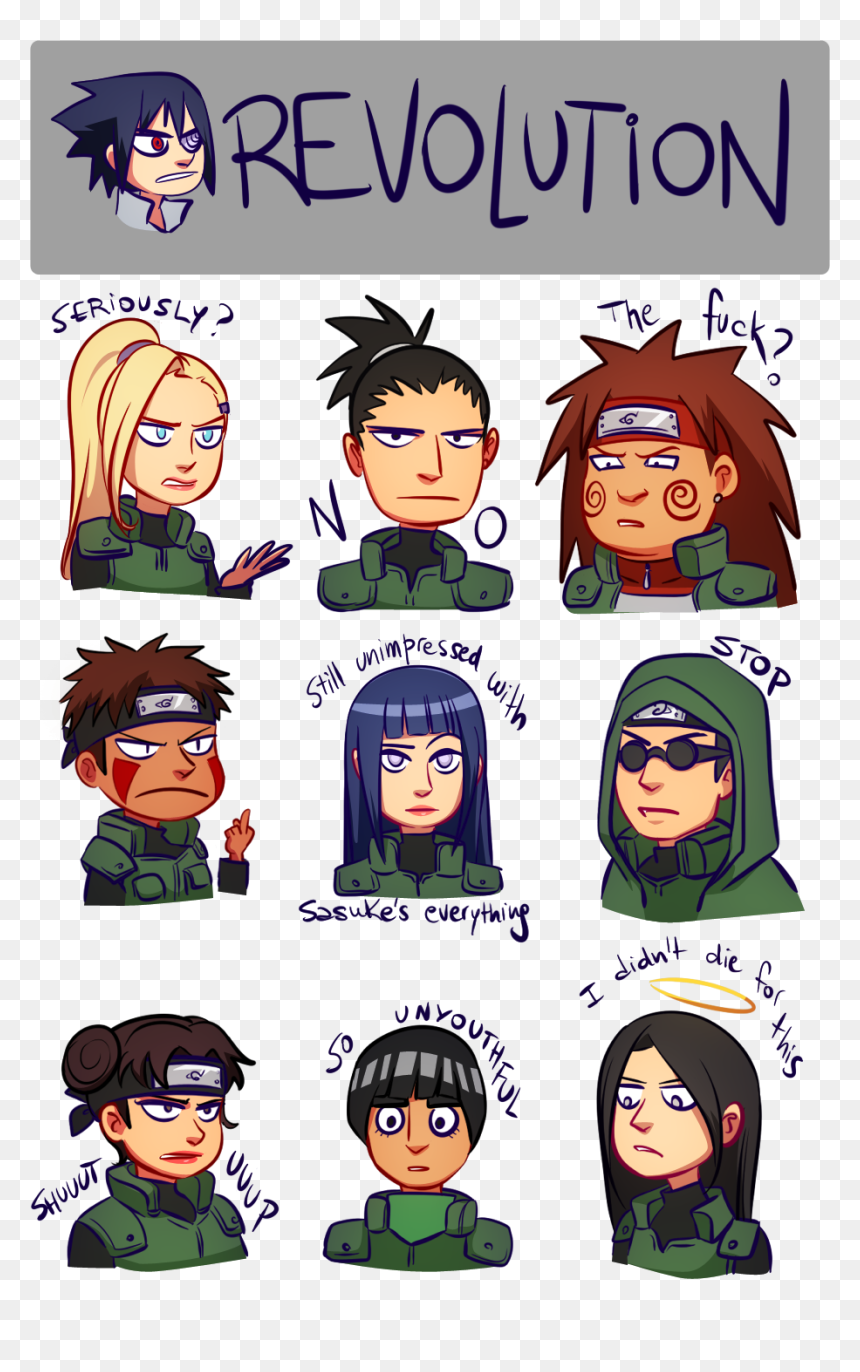 Lol At Neji - Cartoon, HD Png Download - neji png