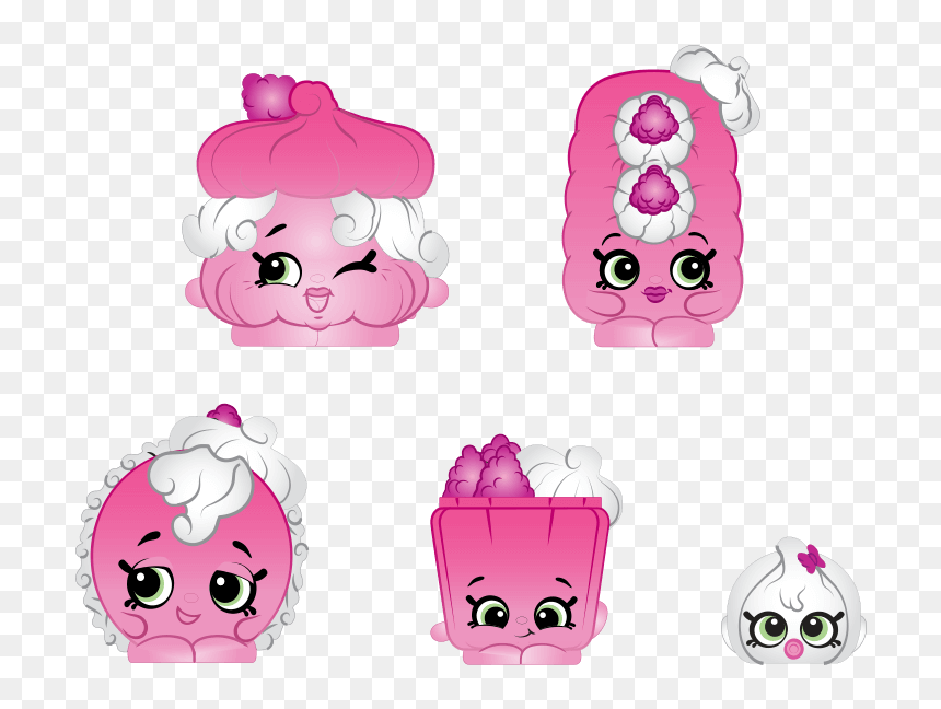 Shopkins The O Clairs, HD Png Download - shopkins characters png