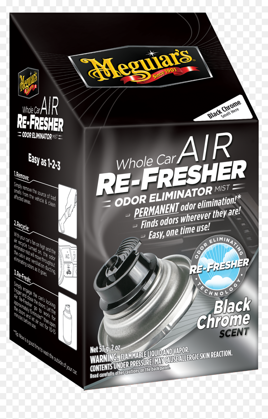 Meguiar"s® Whole Car Air Re-fresher Odor Eliminator - Meguiar's Whole Car Air Re-fresher Odor Eliminator, HD Png Download - smell png