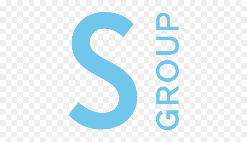 Blue S With The Word Group Vertically Next To It - Graphic Design, HD Png Download - under contract png