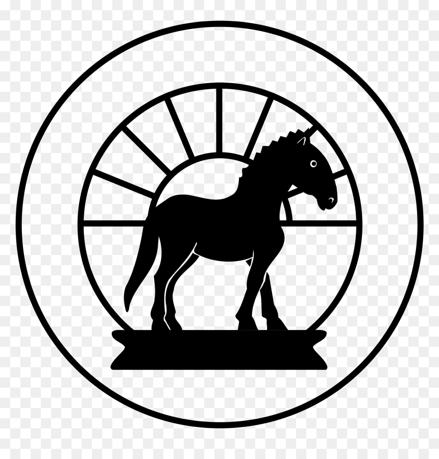 Us Citizenship Drawing, HD Png Download - horse vector png