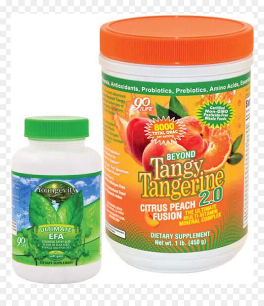 Essential 90 Starter Pack - Beyond Tangy Tangerine 2.0(1 Lb), HD Png Download - youngevity logo png