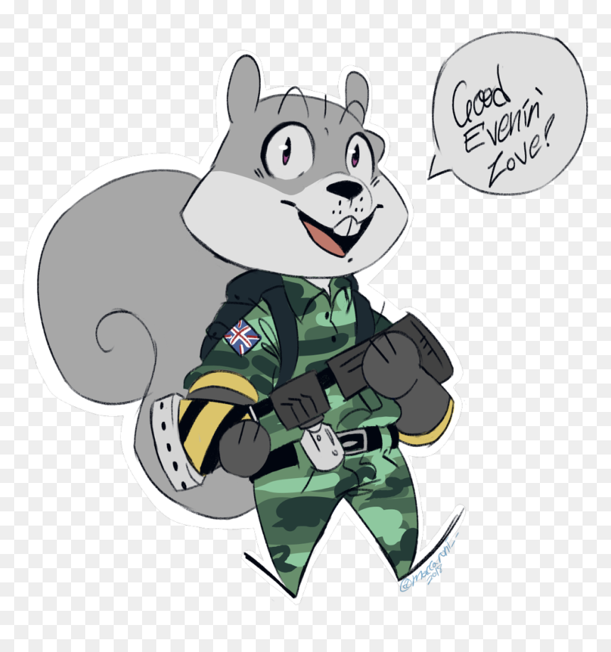 Its War Some Squirrels From Conkers Bad Fur Day - Conker's Bad Fur Day Squirrel, HD Png Download - conker png