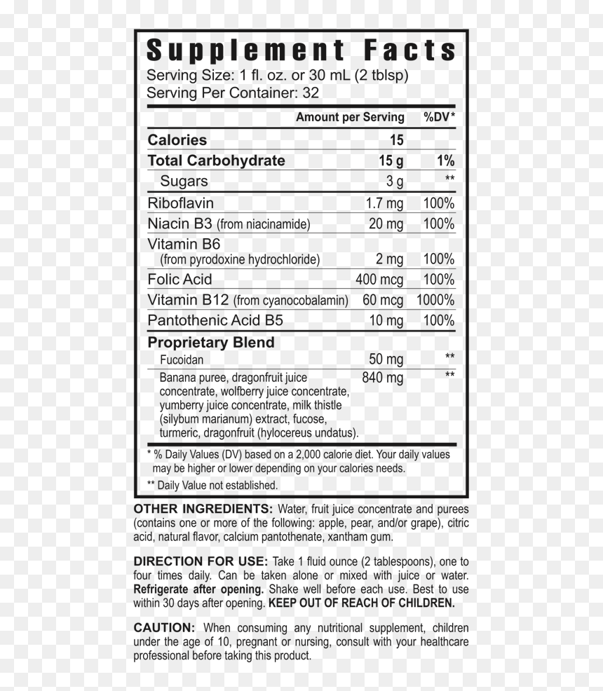 Supplement Facts For Zradical - Z Radical Nutrition Facts, HD Png Download - youngevity logo png