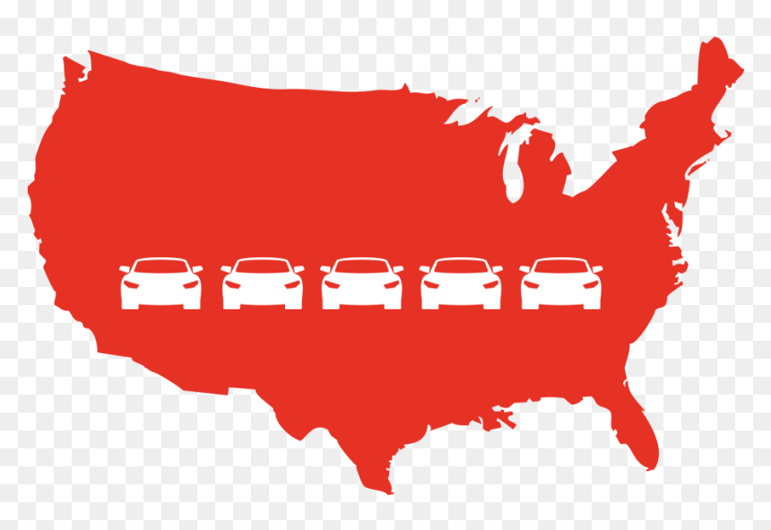 Alabama On Usa Map, HD Png Download - made in america png