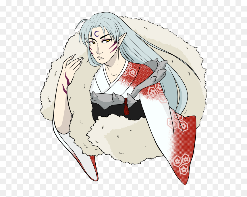 Cartoon, HD Png Download - sesshomaru png