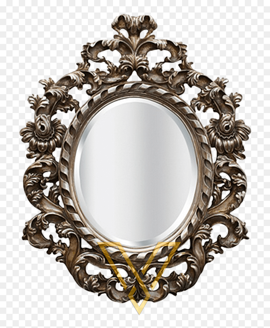 Thumb Image - Old Picture Frame, HD Png Download - moldura oval png