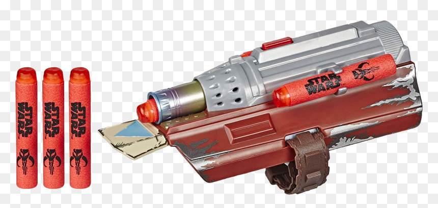 Nerf Star Wars Mandalorian, HD Png Download - nerf dart png