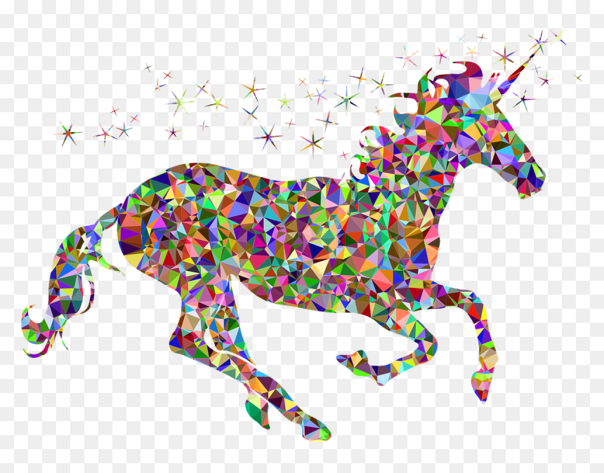 Sandy Carter On Twitter - Paint By Numbers Unicorn, HD Png Download - unicornios png