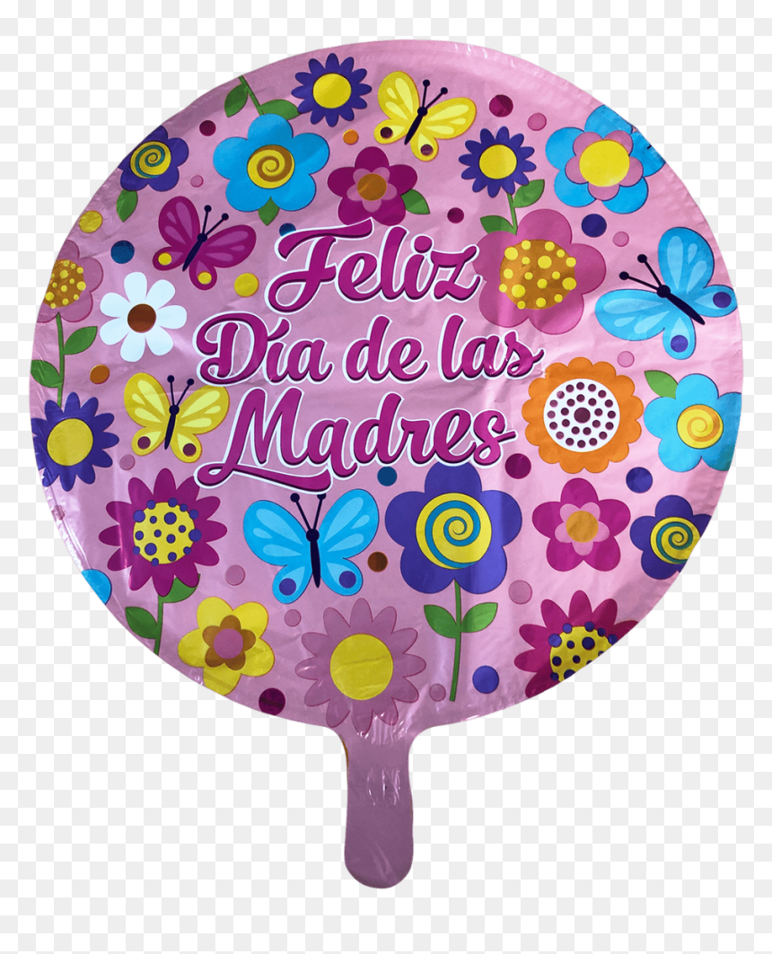 Feliz Dia De Las Madre Foil Balloon 18" - Circle, HD Png Download - dia de las madres png