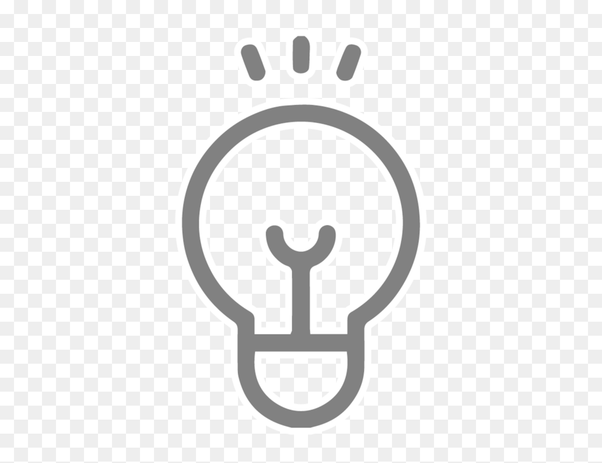 Lightbulb - Sign, HD Png Download - under contract png